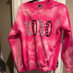 Hand made sublimated sz S sweatshirt